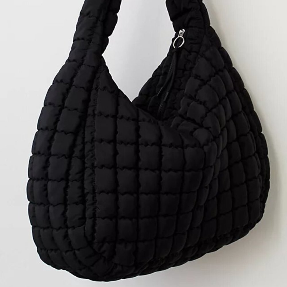 Free People FP Movement Quilted Carryall - Black - Picture 4 of 7